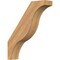 Ekena Millwork 5 1/2"W x 24"D x 28"H Funston Smooth Knee Brace, Western Red Cedar BRC06X24X28FST00SWR - alternate 1